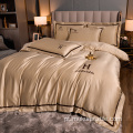 Luxo Wahsed Silk Bedding Set